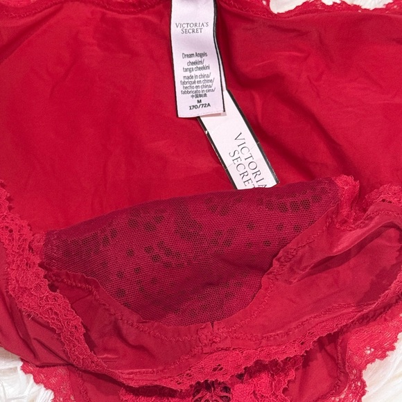 Victoria’s Secret dream angels lace corset bra/ cheekini panty set - Picture 10 of 10